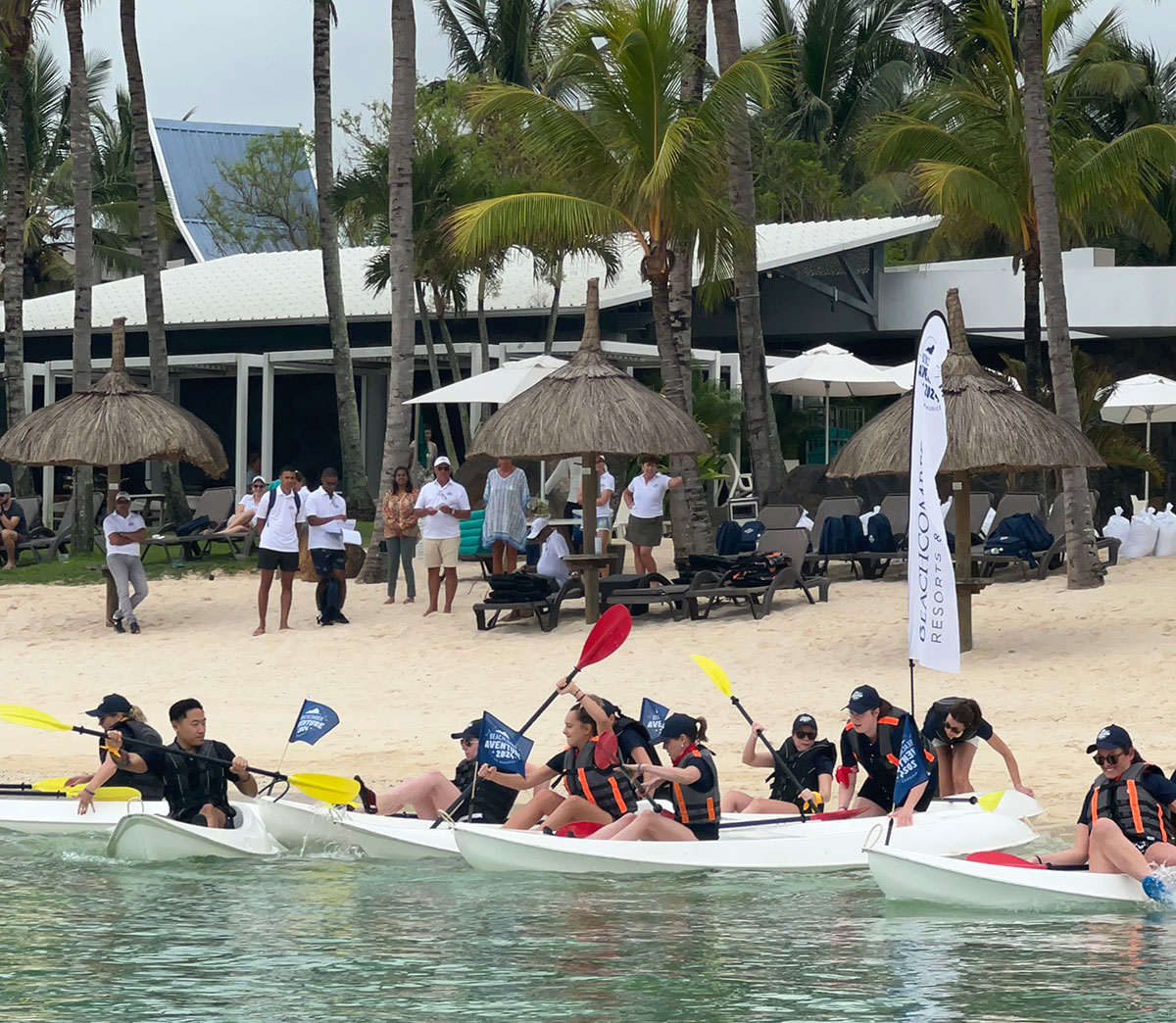 La Beachcomber Aventure accueille 12 agents de voyages français à Maurice